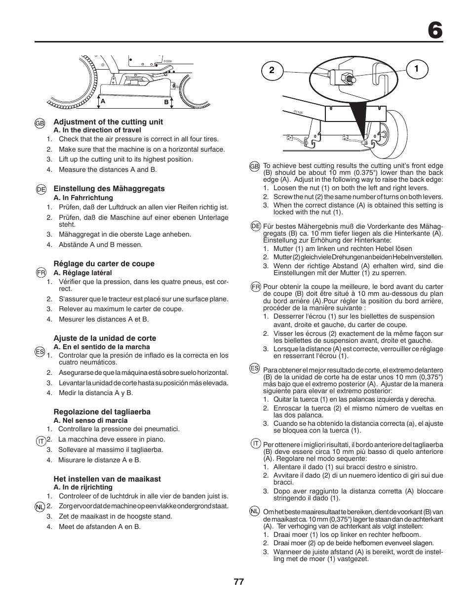 McCulloch 532 43 86-30 User Manual | Page 77 / 92