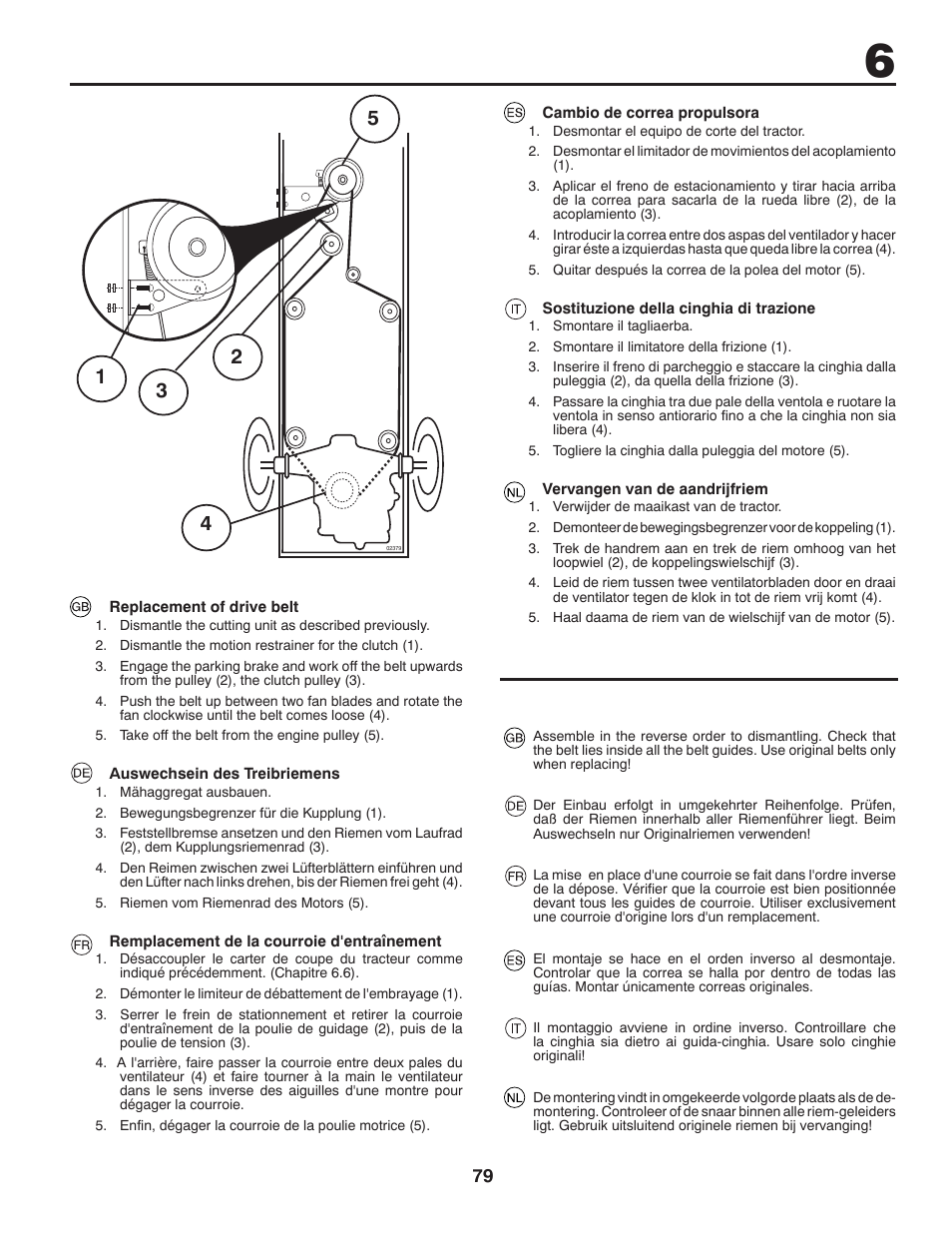 McCulloch 532 43 86-30 User Manual | Page 79 / 92