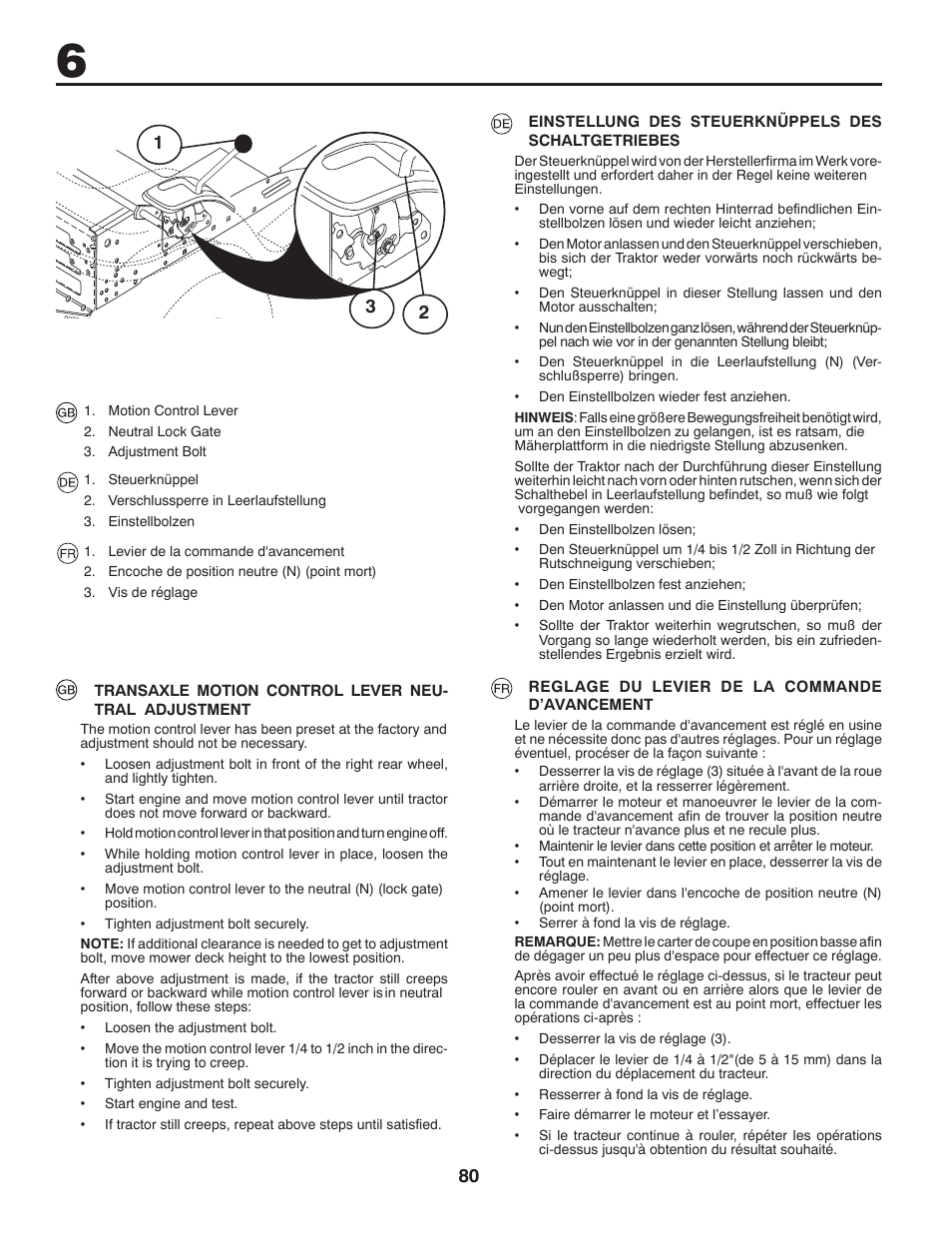 McCulloch 532 43 86-30 User Manual | Page 80 / 92
