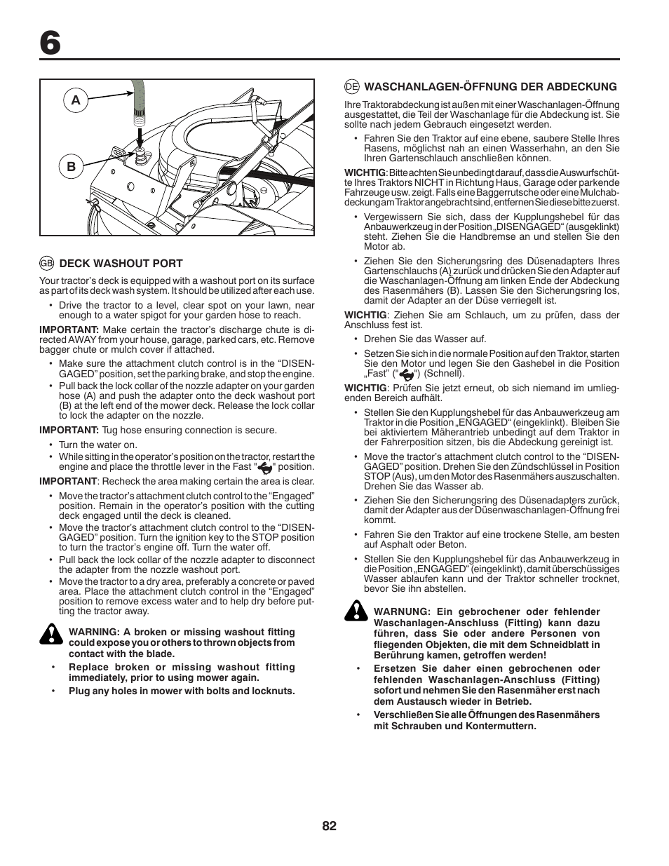 McCulloch 532 43 86-30 User Manual | Page 82 / 92