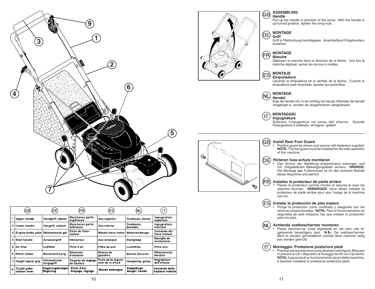 McCulloch M55H53FD User Manual | Page 10 / 10