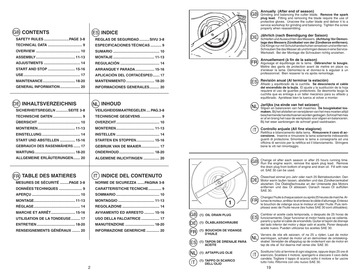 McCulloch M55H53FD User Manual | Page 2 / 10