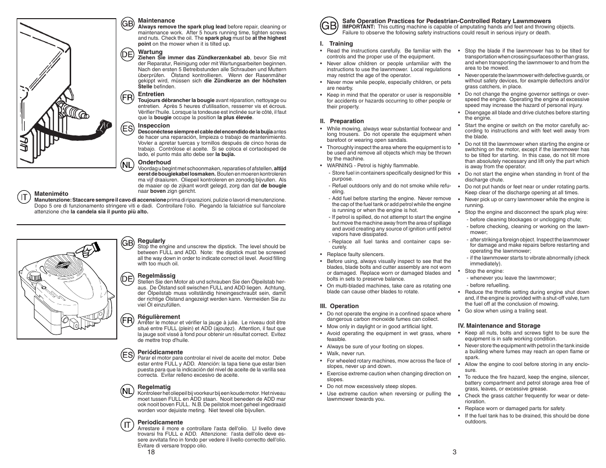 McCulloch M55H53FD User Manual | Page 3 / 10