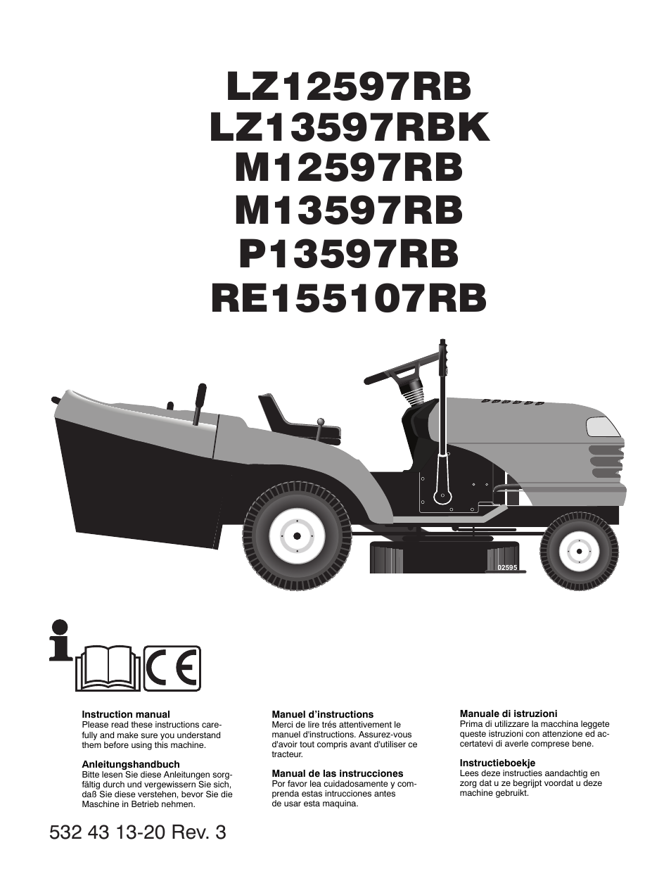 McCulloch RE155107RB User Manual | 84 pages