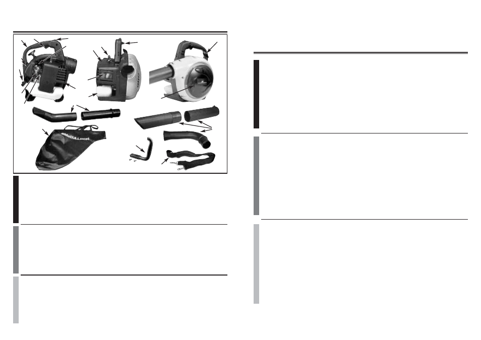 McCulloch MB3200 User Manual | Page 4 / 26