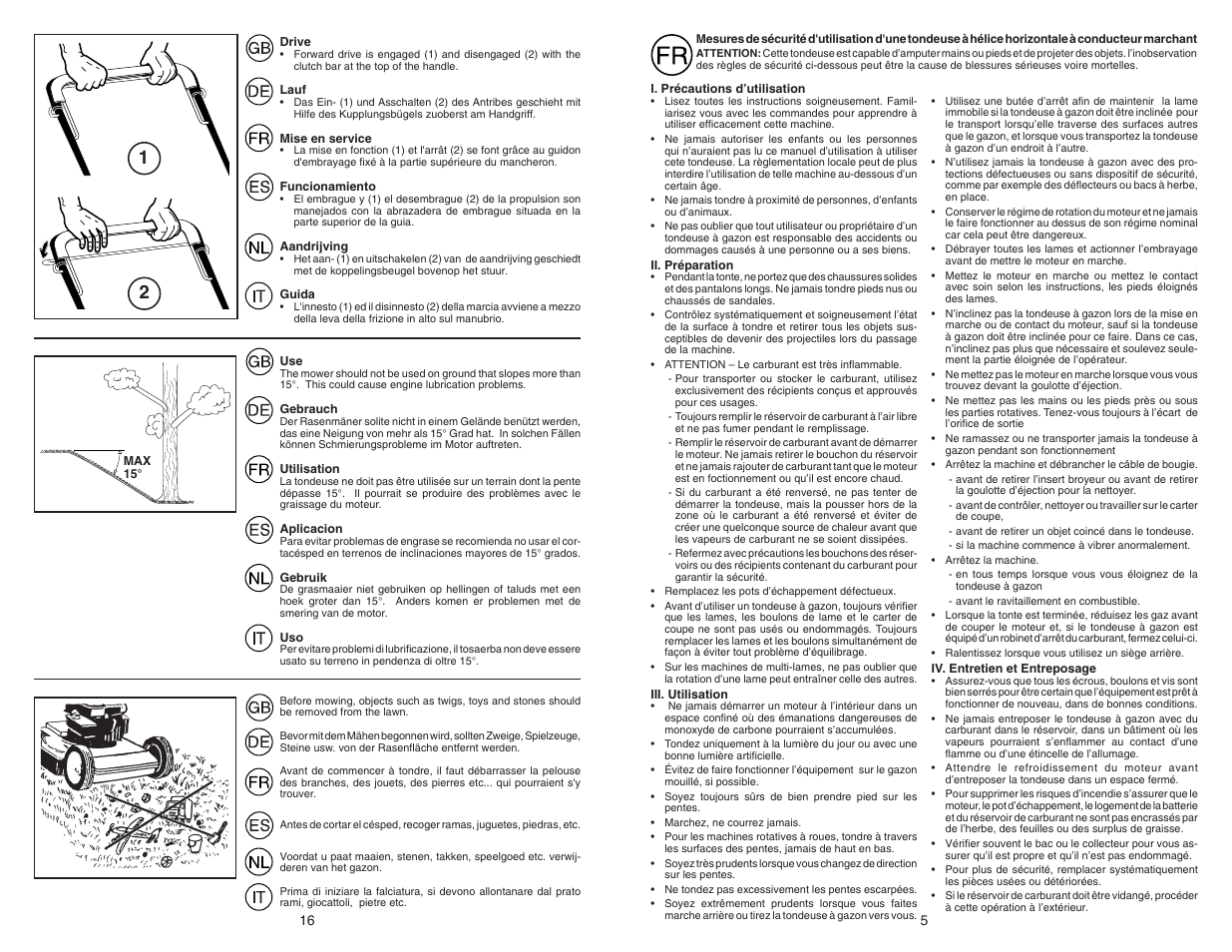 McCulloch M553CME User Manual | Page 5 / 10