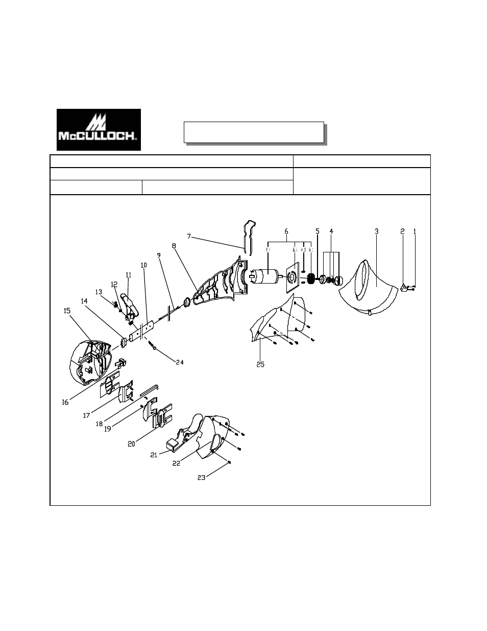 McCulloch 9238-989901 User Manual | Page 2 / 6