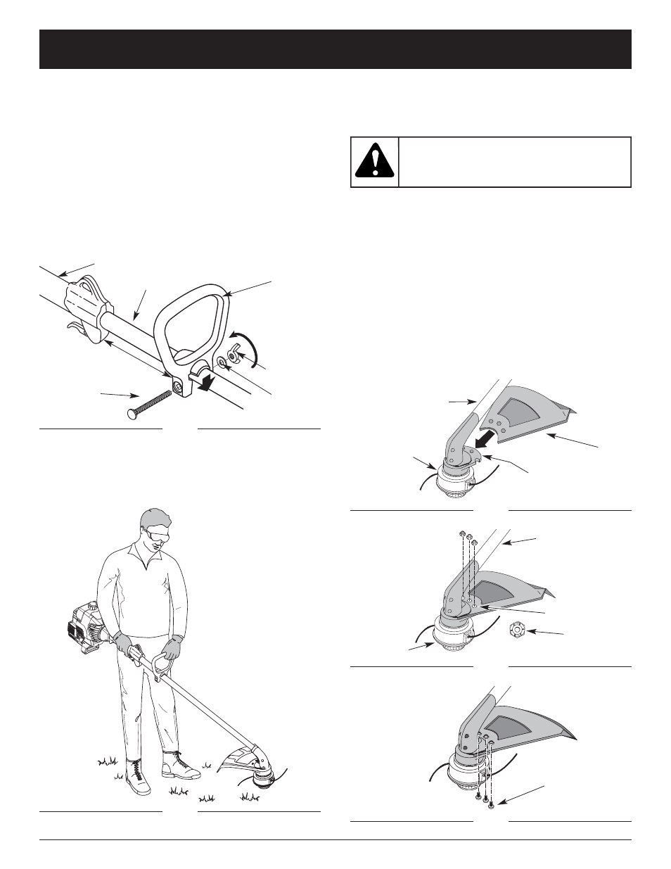 Avertissement, Instructions de montage | McCulloch MT765 User Manual | Page 27 / 64