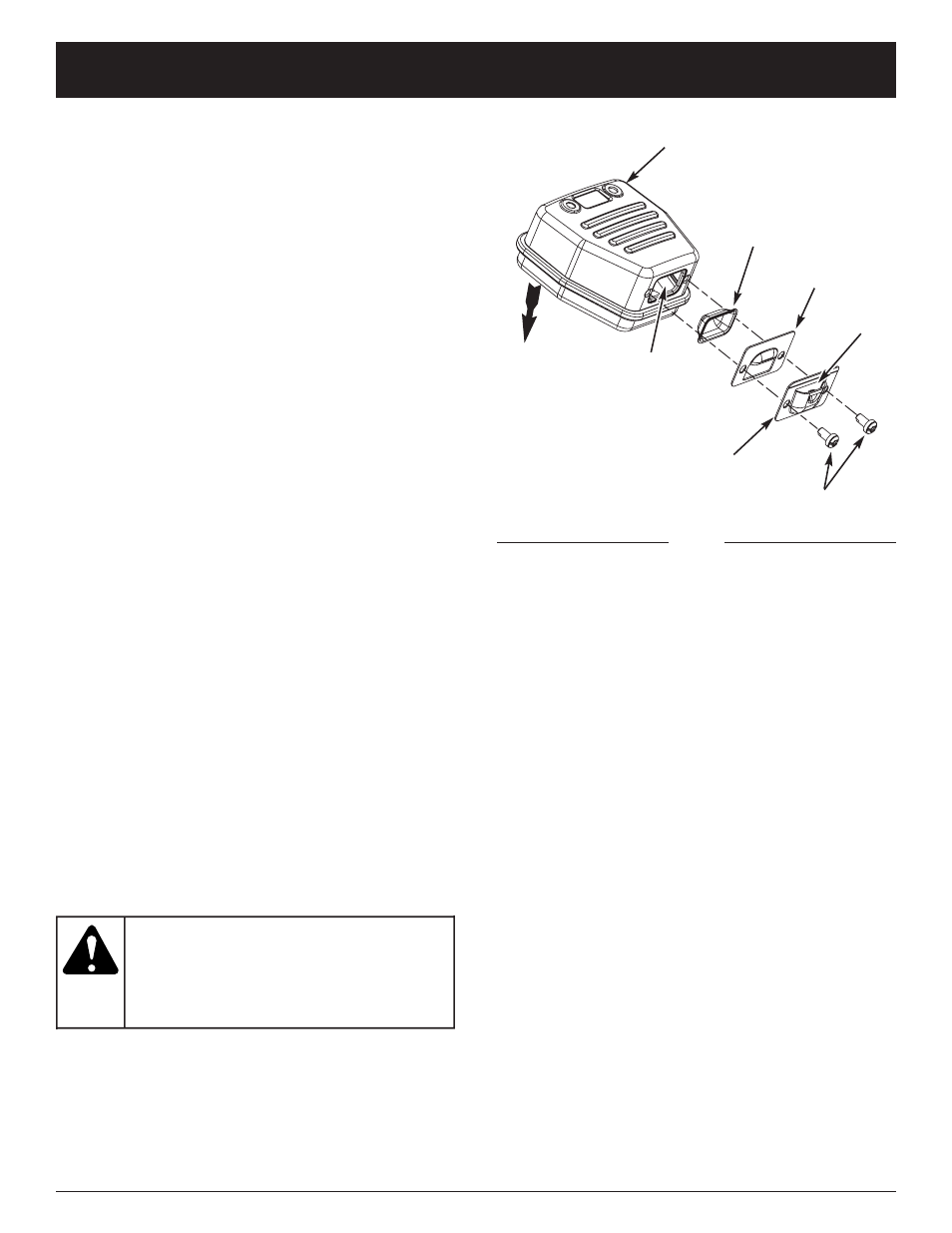 Avertissement, Entretien et réparations | McCulloch MT765 User Manual | Page 34 / 64