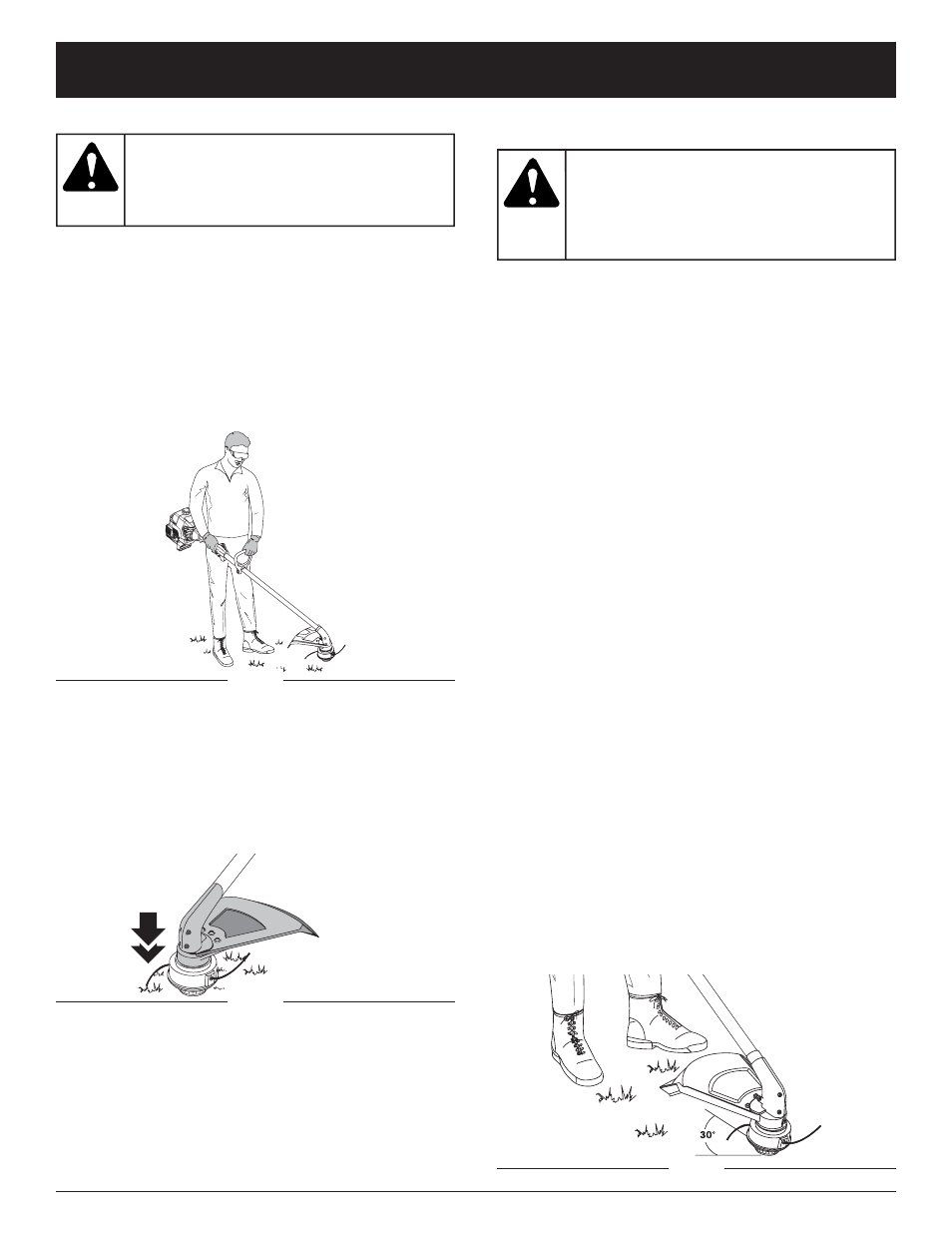 Precaucion, Advertencia, Instrucciones de operacion | McCulloch MT765 User Manual | Page 50 / 64