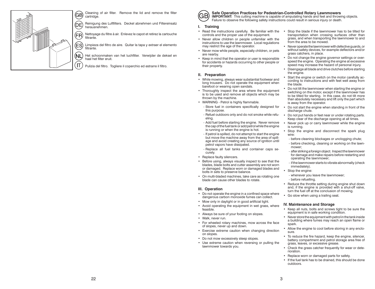 McCulloch 96141020000 User Manual | Page 3 / 12