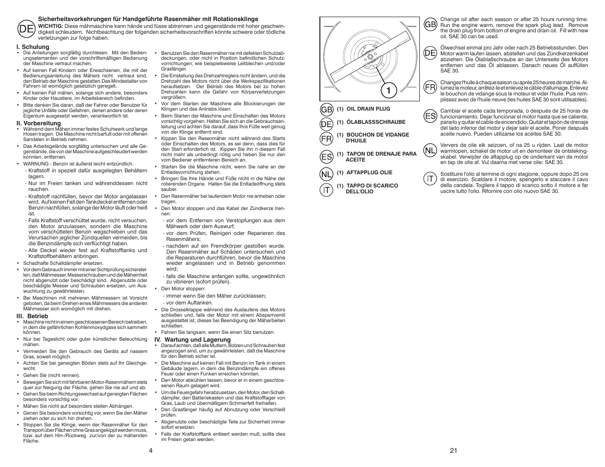 McCulloch 96141020000 User Manual | Page 4 / 12
