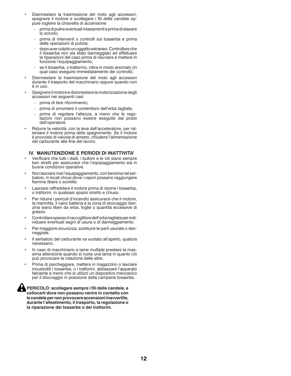 McCulloch M200117H User Manual | Page 12 / 84