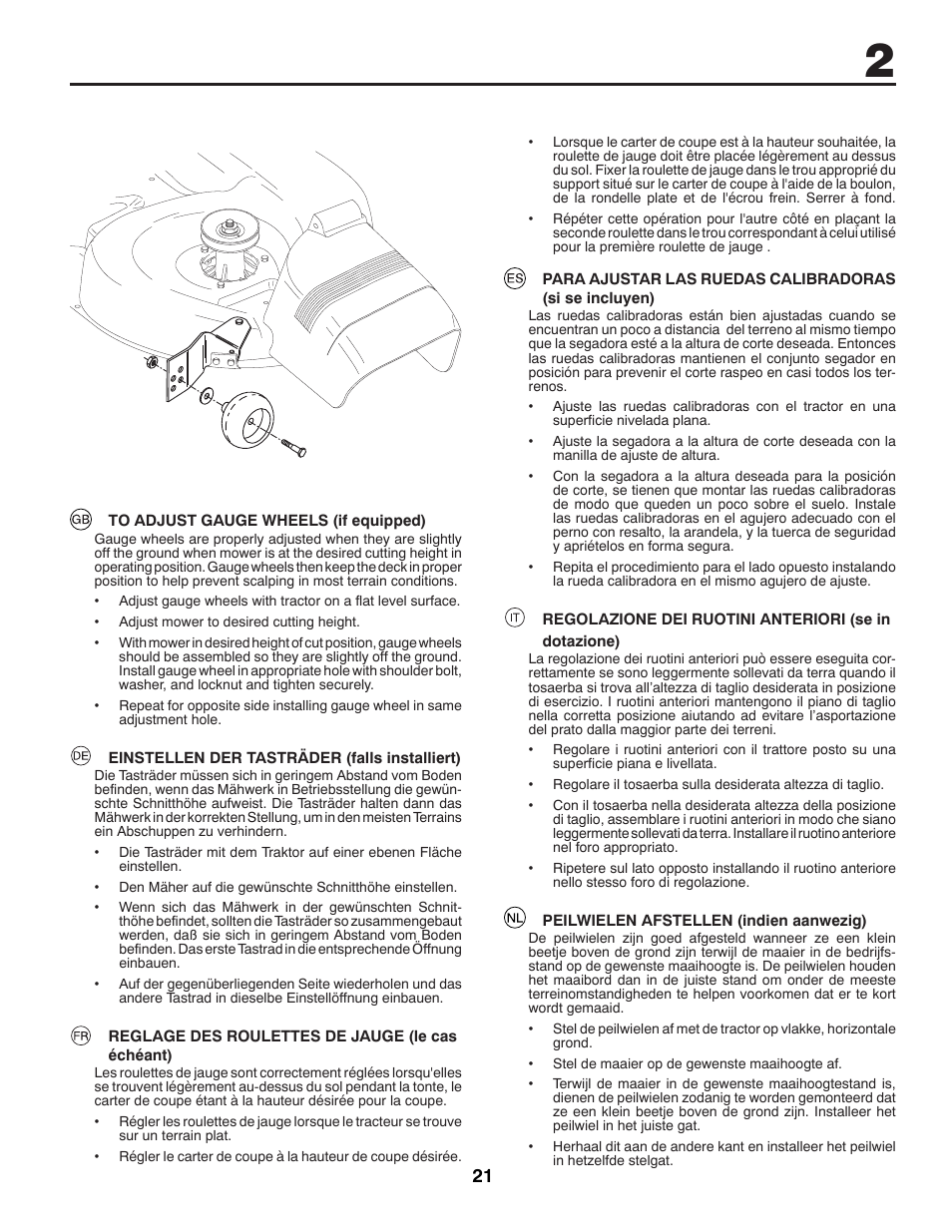 McCulloch M200117H User Manual | Page 21 / 84
