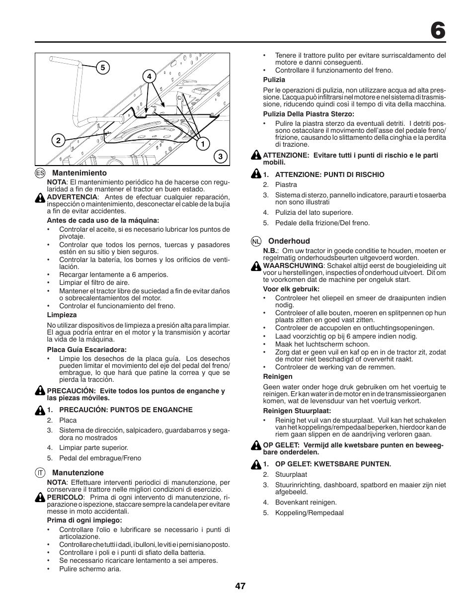 McCulloch M200117H User Manual | Page 47 / 84