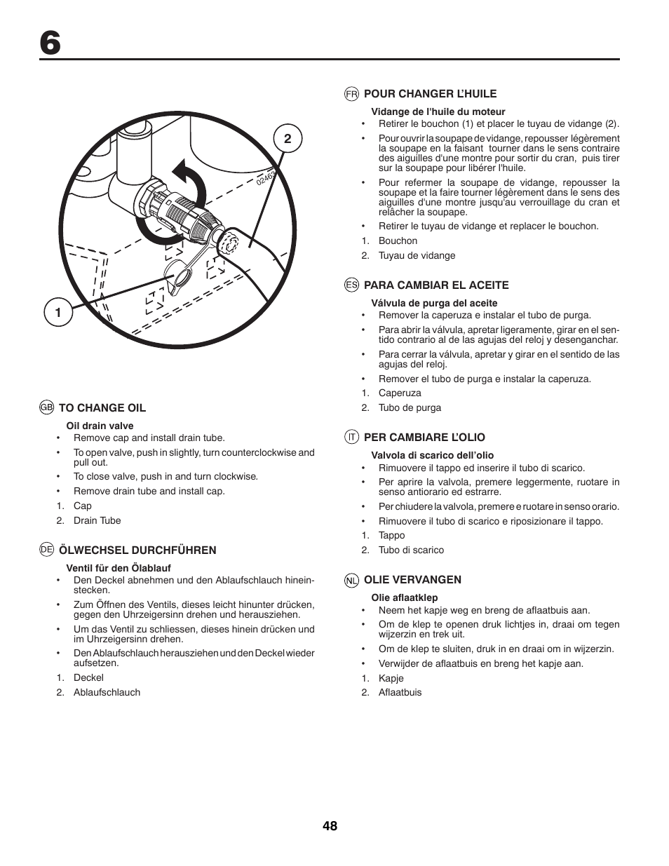 McCulloch M200117H User Manual | Page 48 / 84