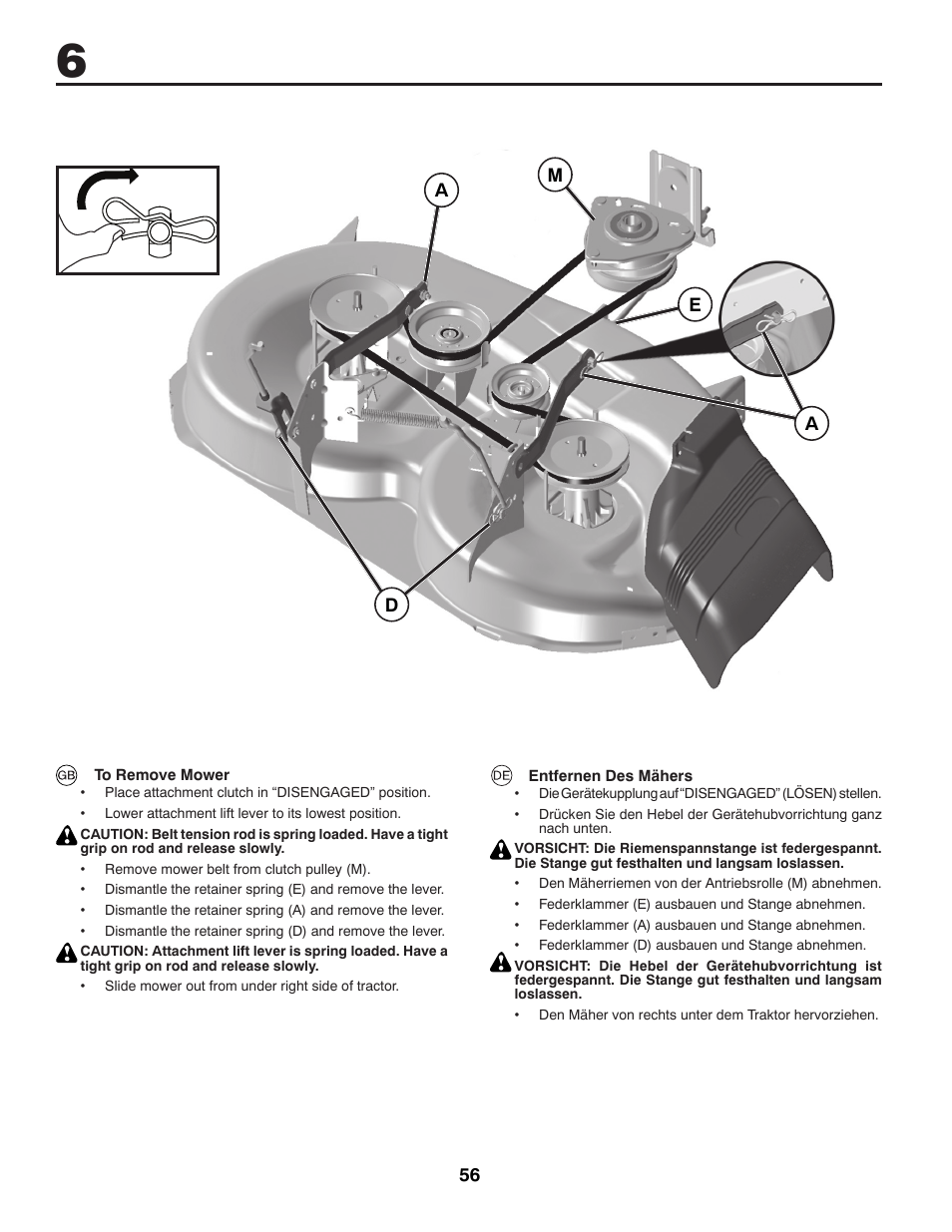 McCulloch M200117H User Manual | Page 56 / 84