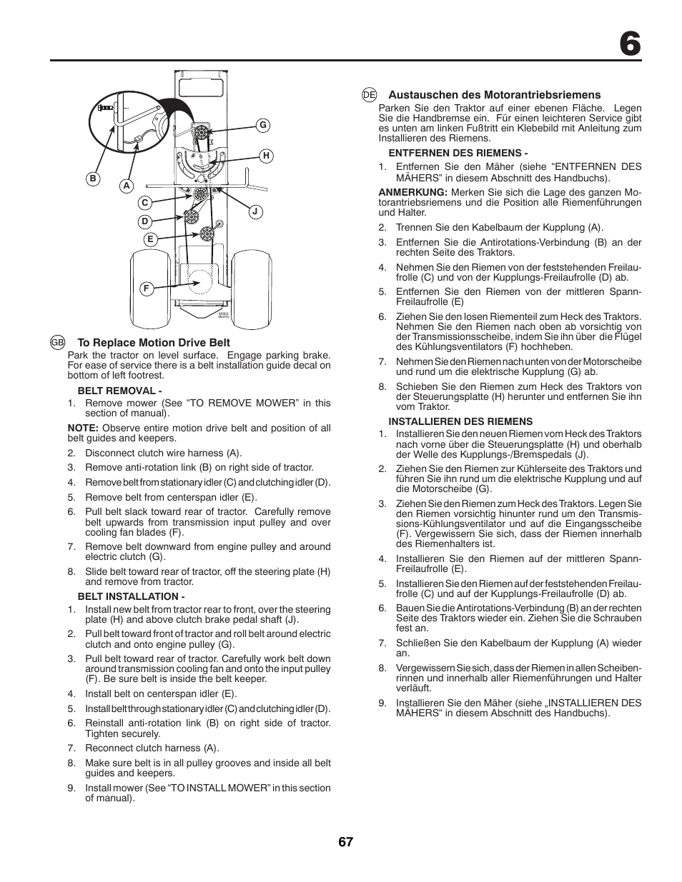 McCulloch M200117H User Manual | Page 67 / 84