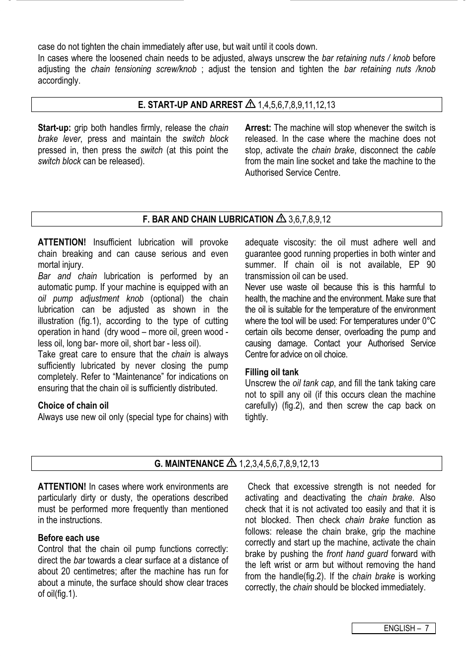 McCulloch Electramac ES1816 User Manual | Page 10 / 15