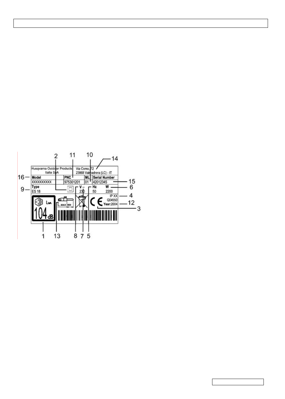 McCulloch Electramac ES1816 User Manual | Page 4 / 15