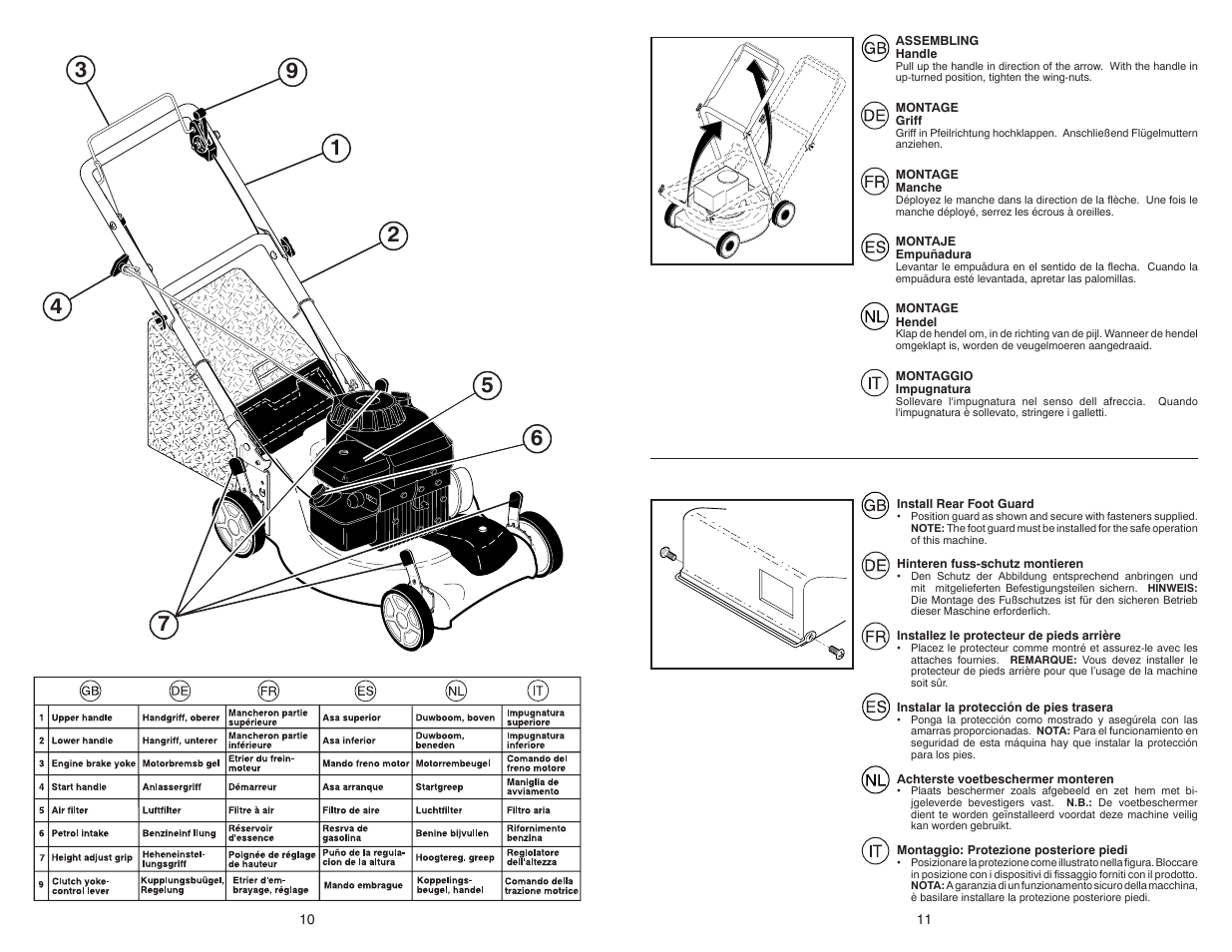 McCulloch 96141004405 User Manual | Page 10 / 10