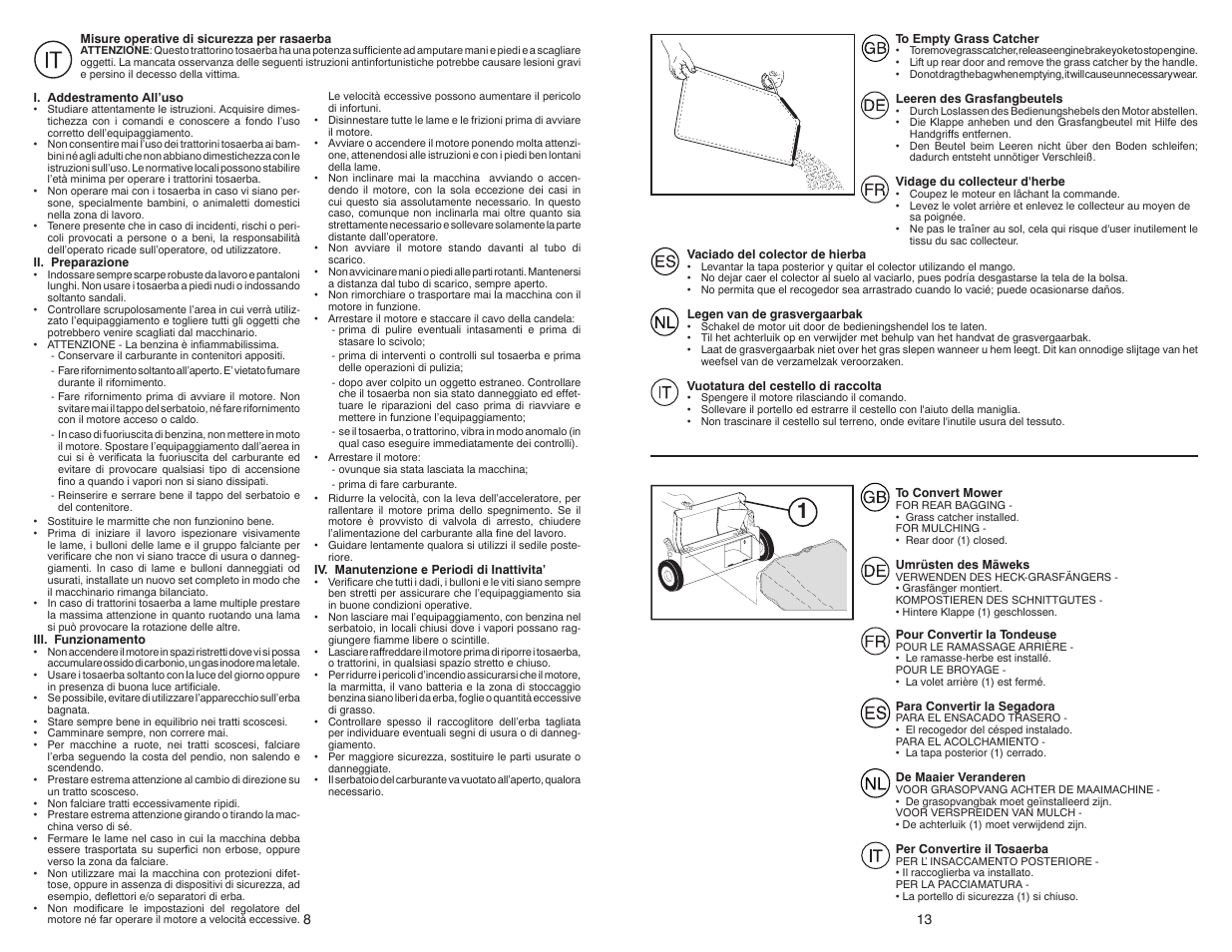 McCulloch 96141004405 User Manual | Page 8 / 10