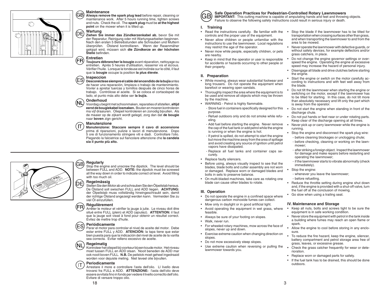 McCulloch M4053CM User Manual | Page 3 / 10