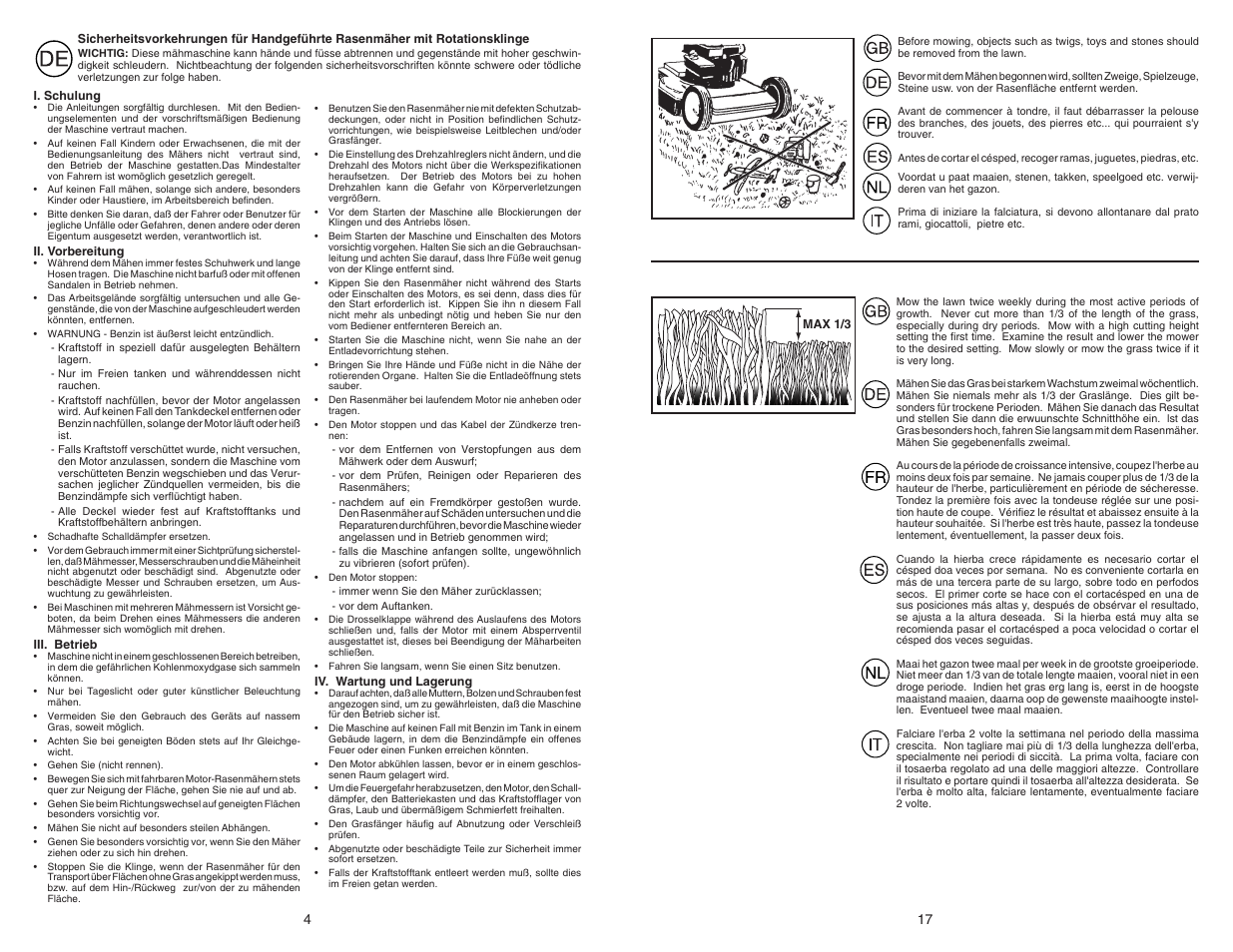 McCulloch M4053CM User Manual | Page 4 / 10