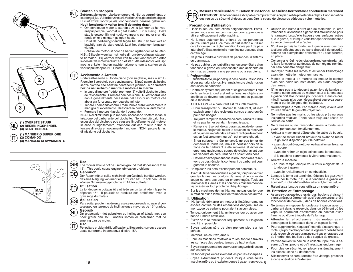 McCulloch M4053CM User Manual | Page 5 / 10
