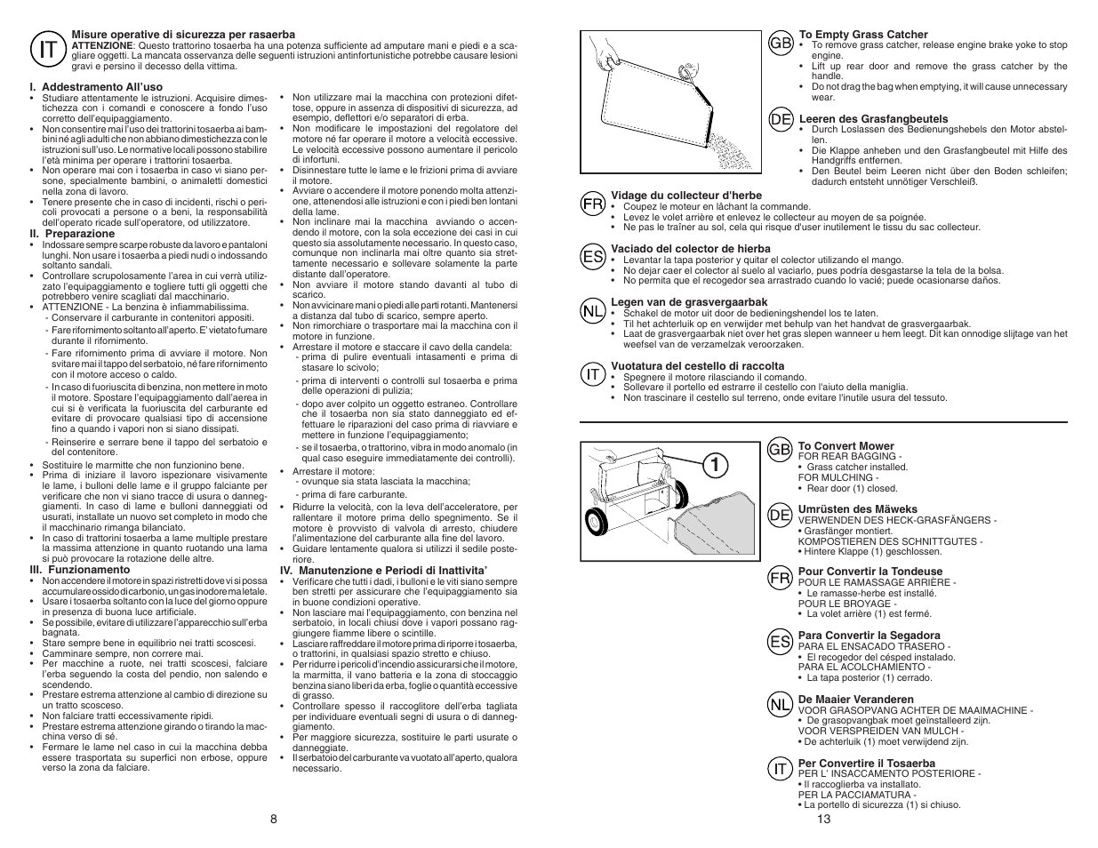 McCulloch M4053CM User Manual | Page 8 / 10