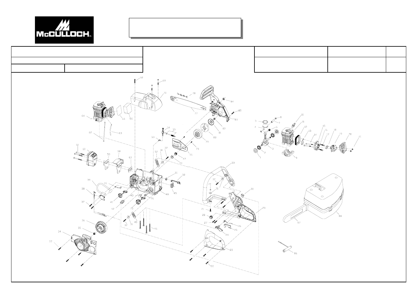McCulloch 41AY82AR777 User Manual | 2 pages
