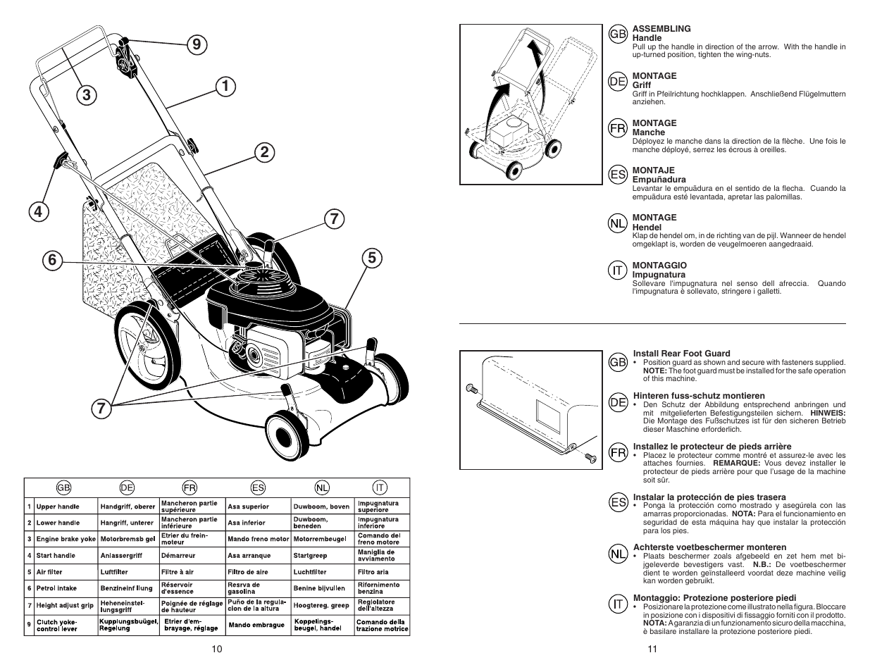 McCulloch M55H53HW User Manual | Page 10 / 10
