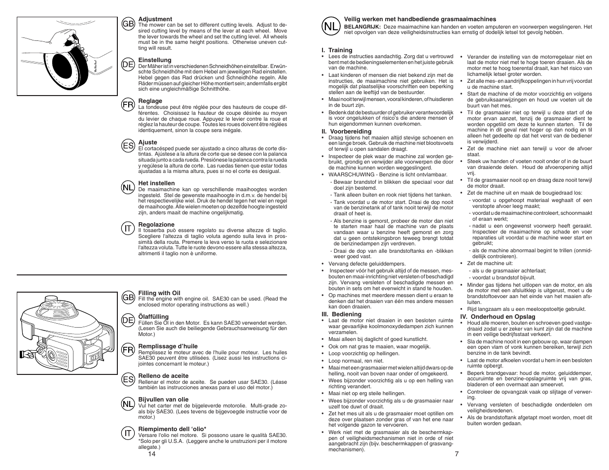 McCulloch M55H53HW User Manual | Page 7 / 10
