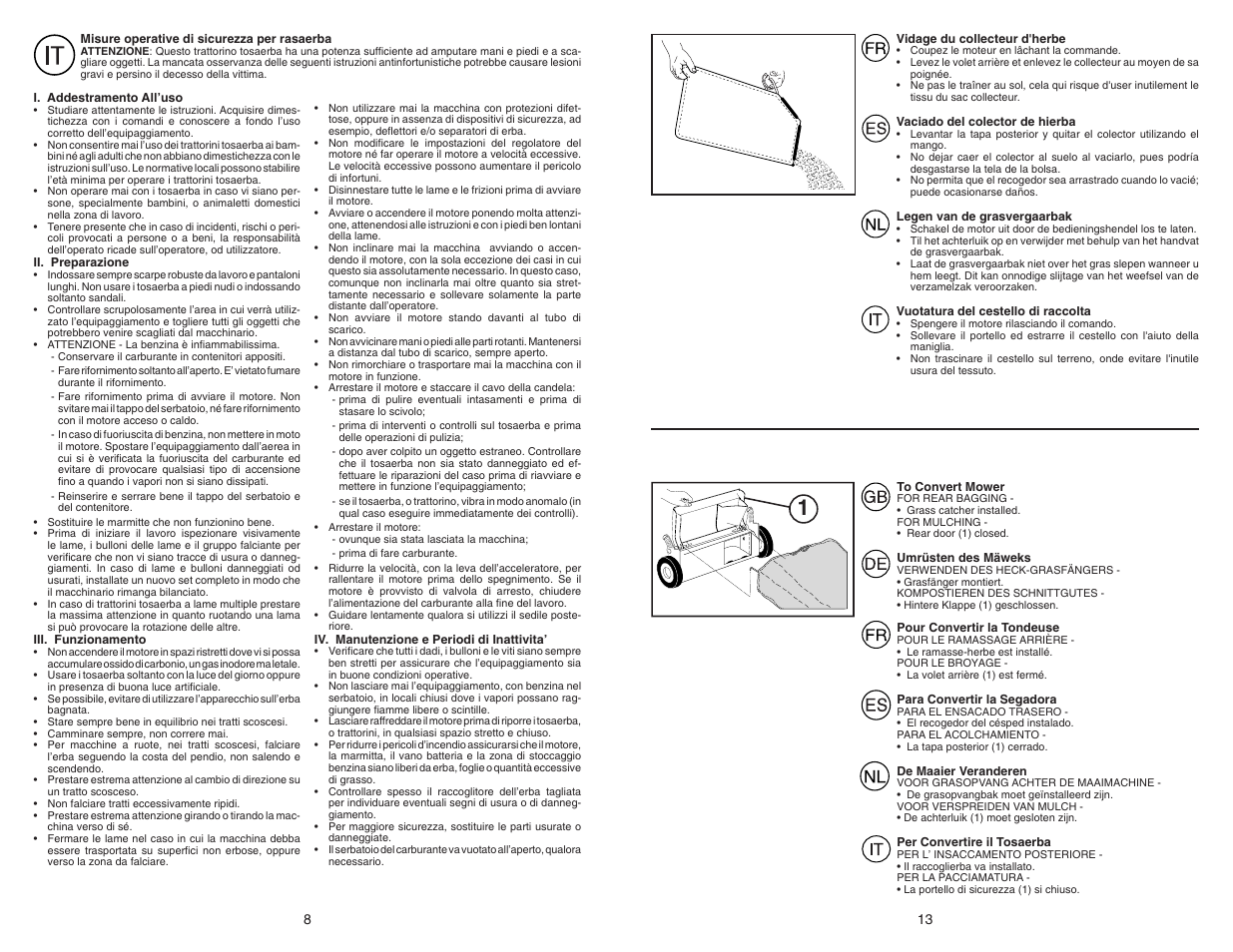McCulloch M55H53HW User Manual | Page 8 / 10
