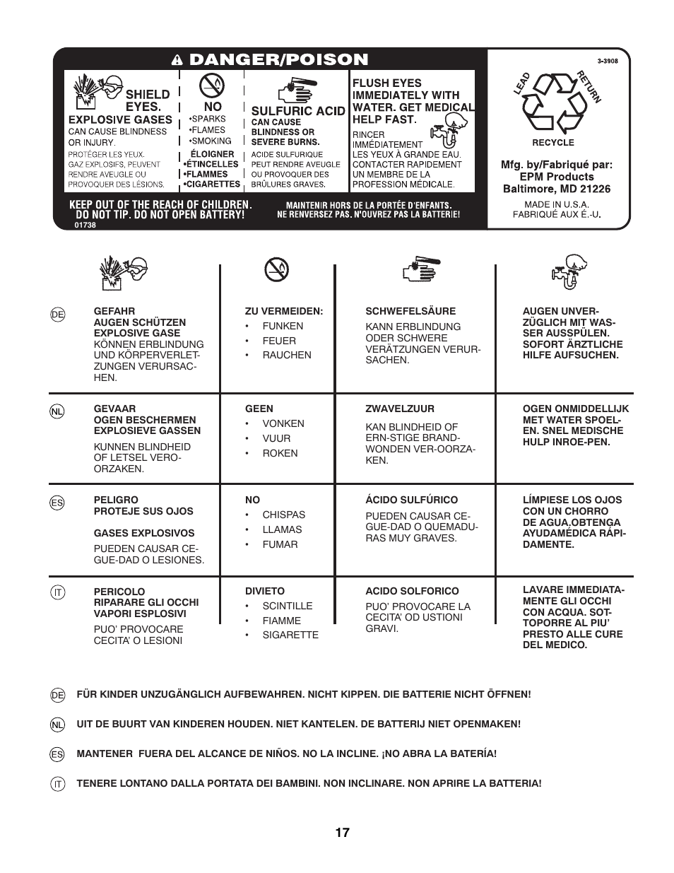 McCulloch 532 43 29-74 User Manual | Page 17 / 76