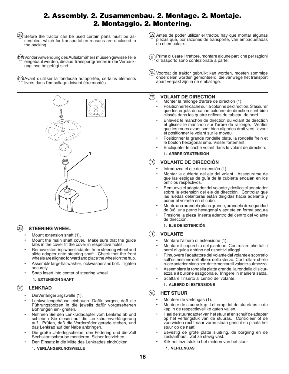 McCulloch 532 43 29-74 User Manual | Page 18 / 76