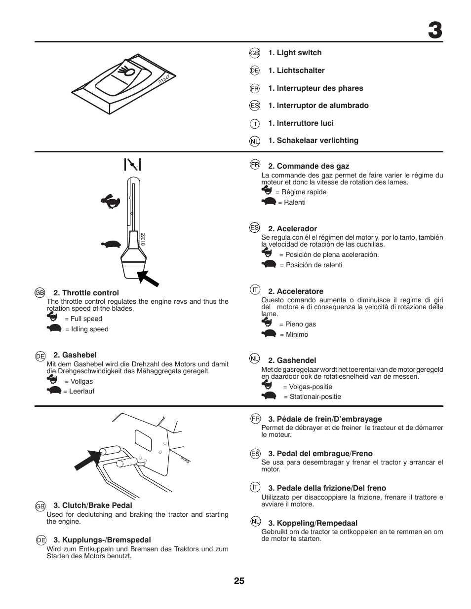 McCulloch 532 43 29-74 User Manual | Page 25 / 76