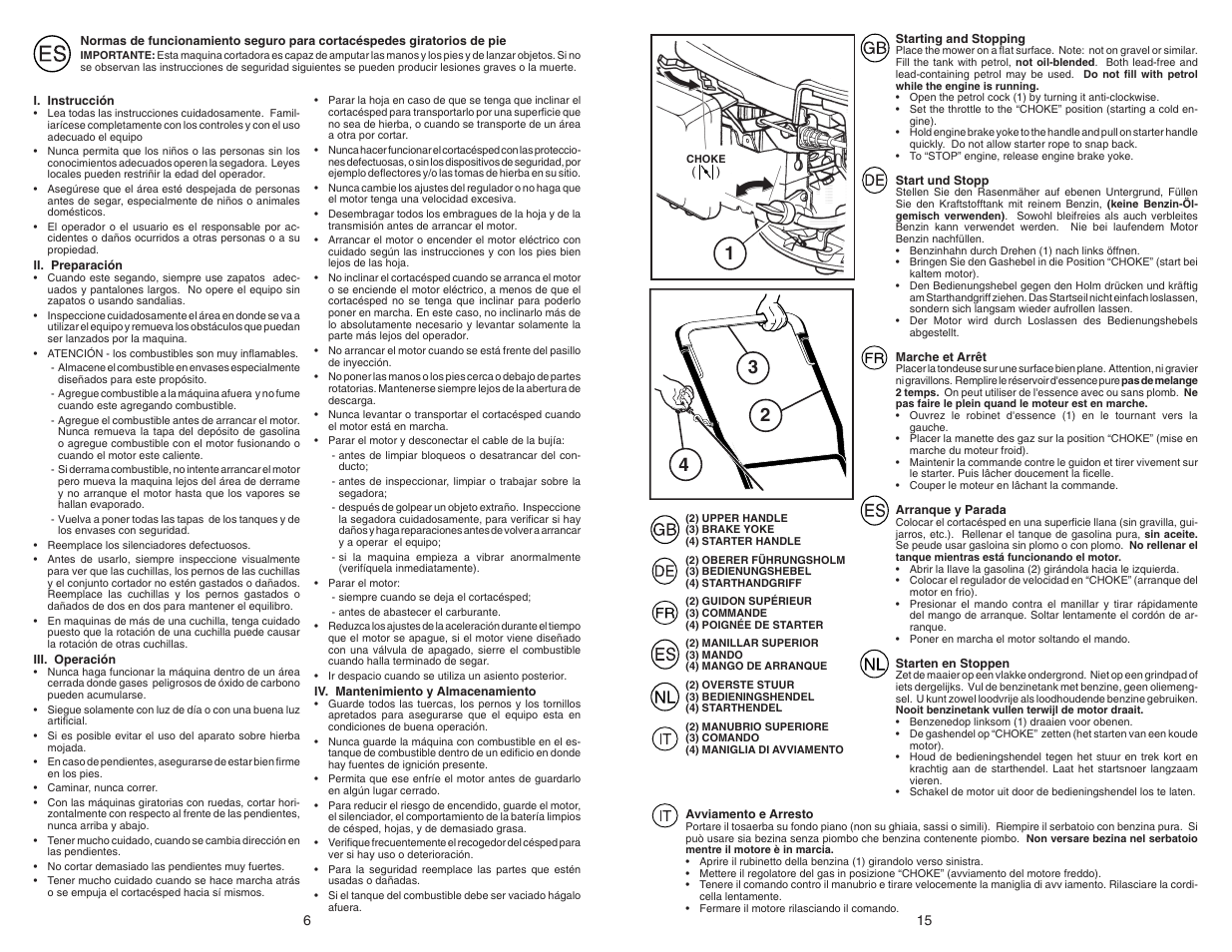 McCulloch BR022 User Manual | Page 6 / 10