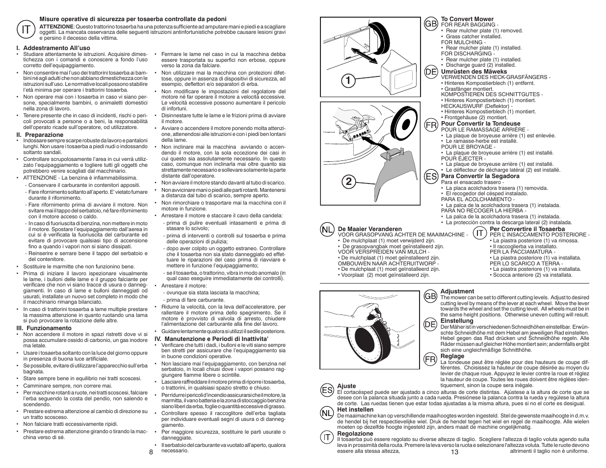 McCulloch 96141014601 User Manual | Page 8 / 10