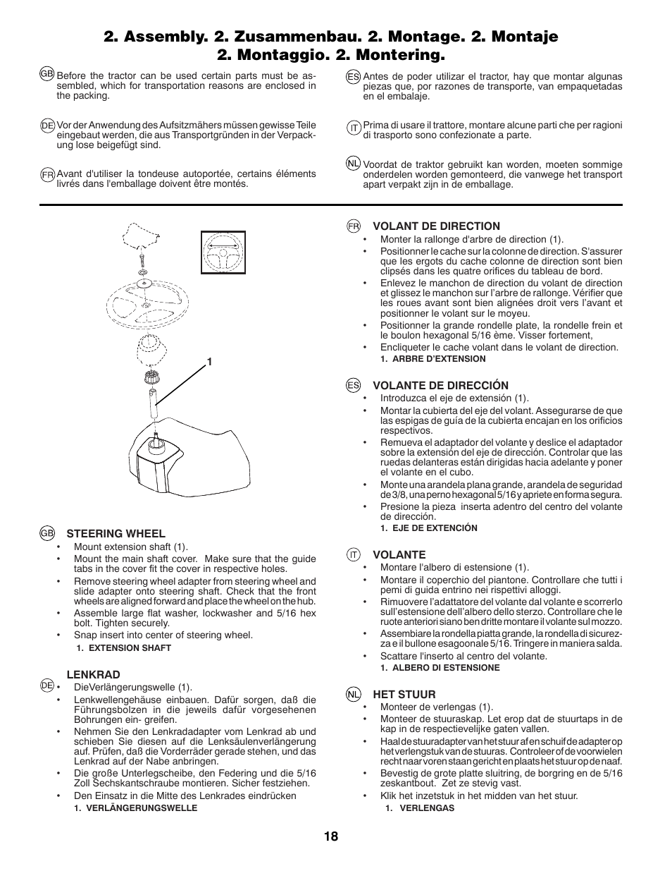 McCulloch 532 43 55-83 Rev. 1 User Manual | Page 18 / 76