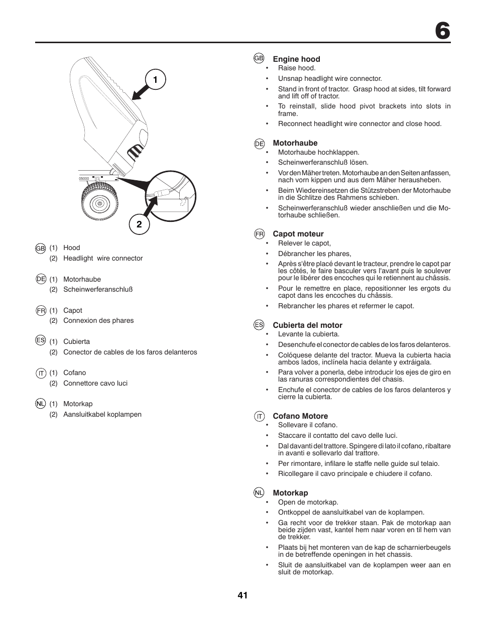 McCulloch 532 43 55-83 Rev. 1 User Manual | Page 41 / 76
