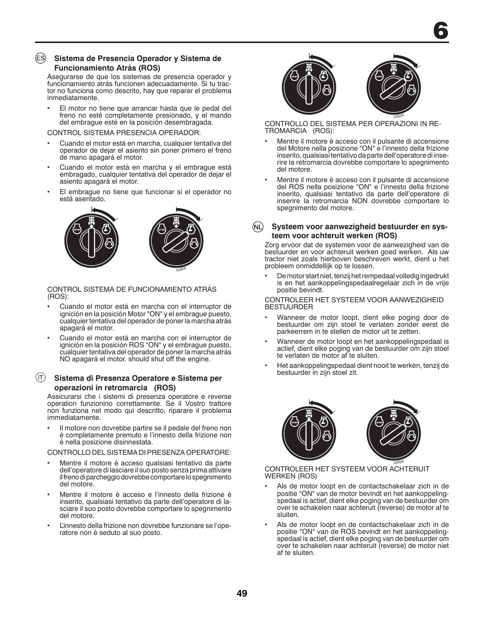 McCulloch 532 43 55-83 Rev. 1 User Manual | Page 49 / 76