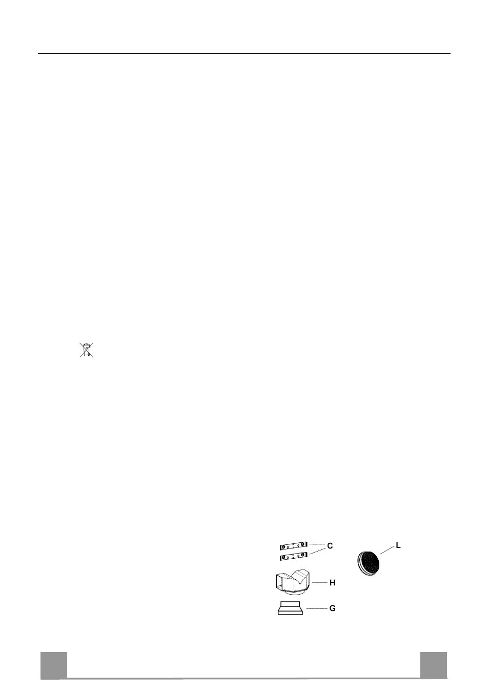 Aanwijzingen - onderdelen aanwijzingen, Onderdelen, Nl 1 7 17 | Zanussi ZHC6141 User Manual | Page 18 / 32