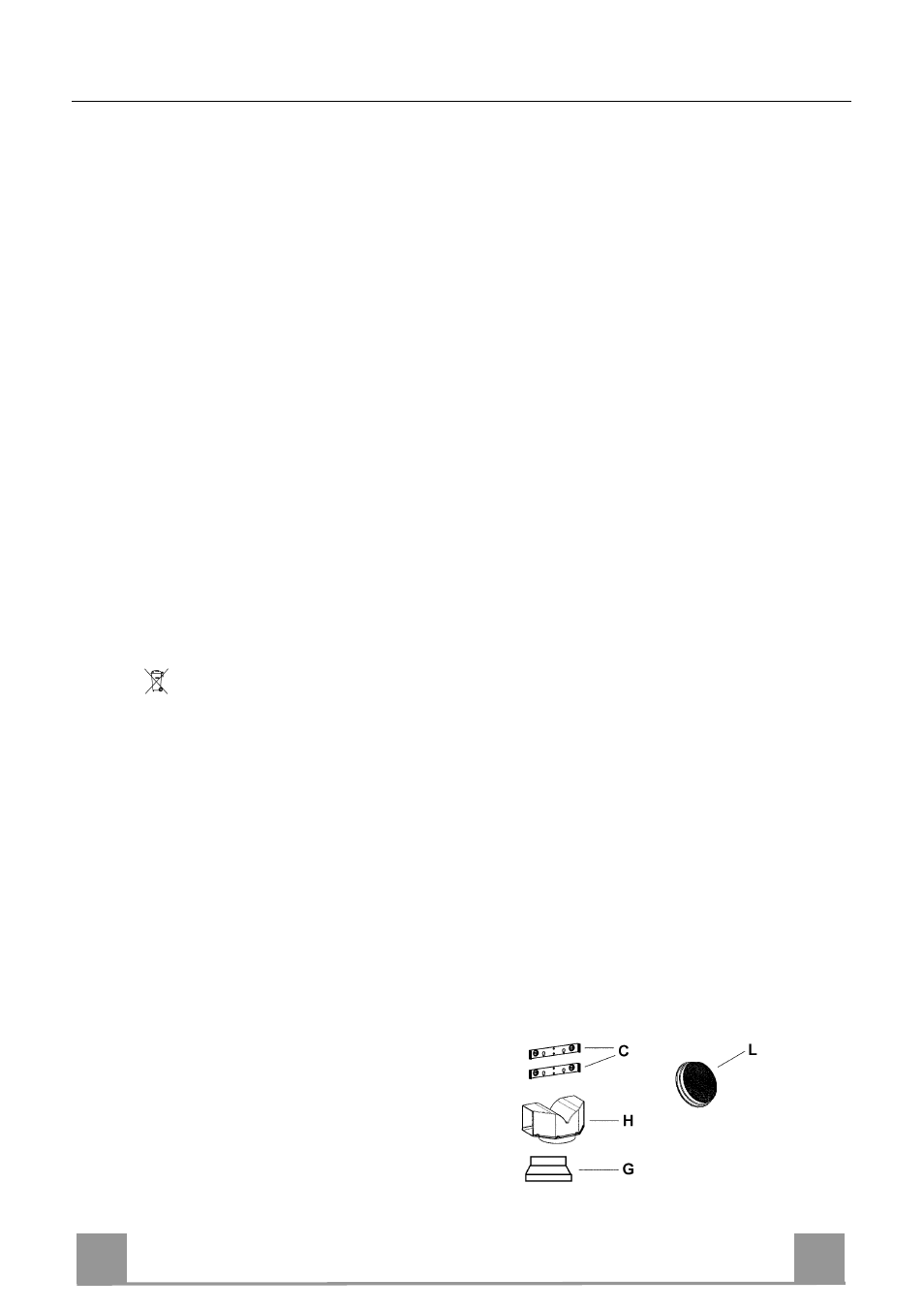 Warnings - components warnings, Components, En 9 9 | Zanussi ZHC6141 User Manual | Page 9 / 32