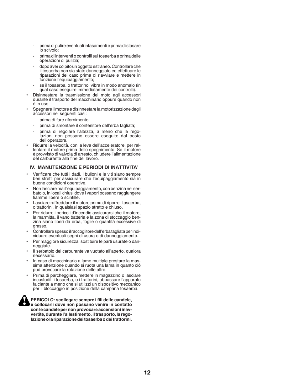 McCulloch 96041012300 User Manual | Page 12 / 96