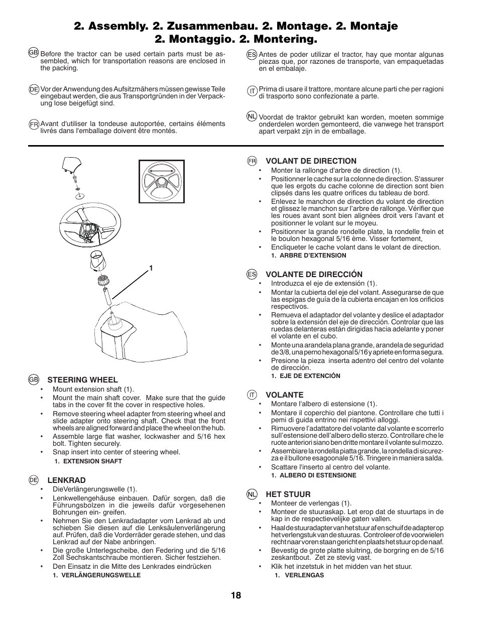 McCulloch 96041012300 User Manual | Page 18 / 96