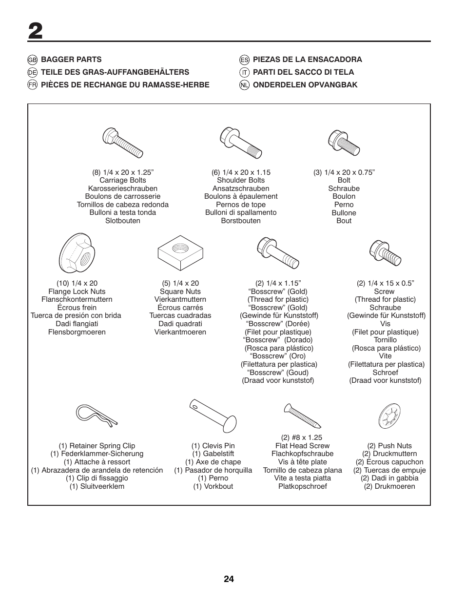 McCulloch 96041012300 User Manual | Page 24 / 96