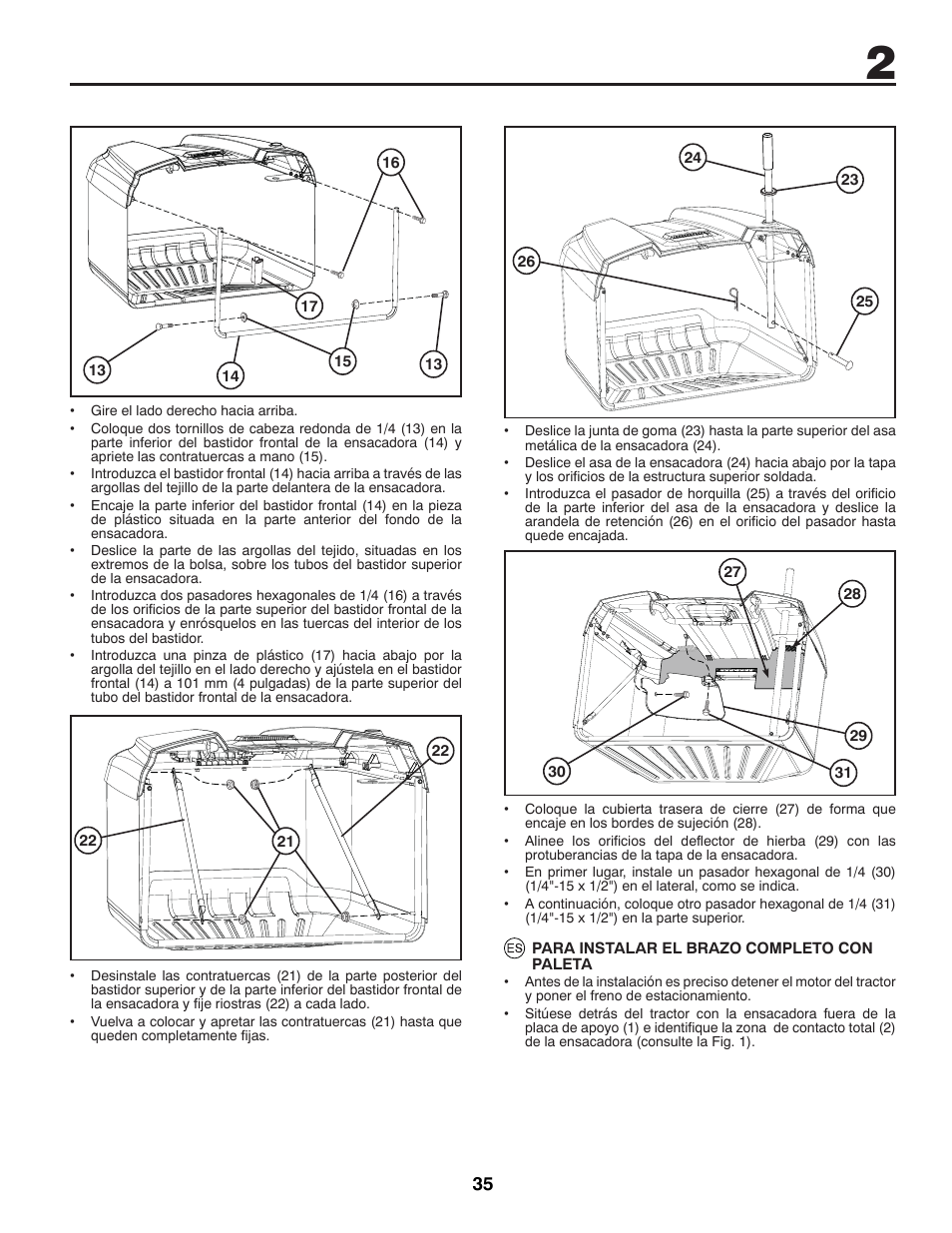 McCulloch 96041012300 User Manual | Page 35 / 96