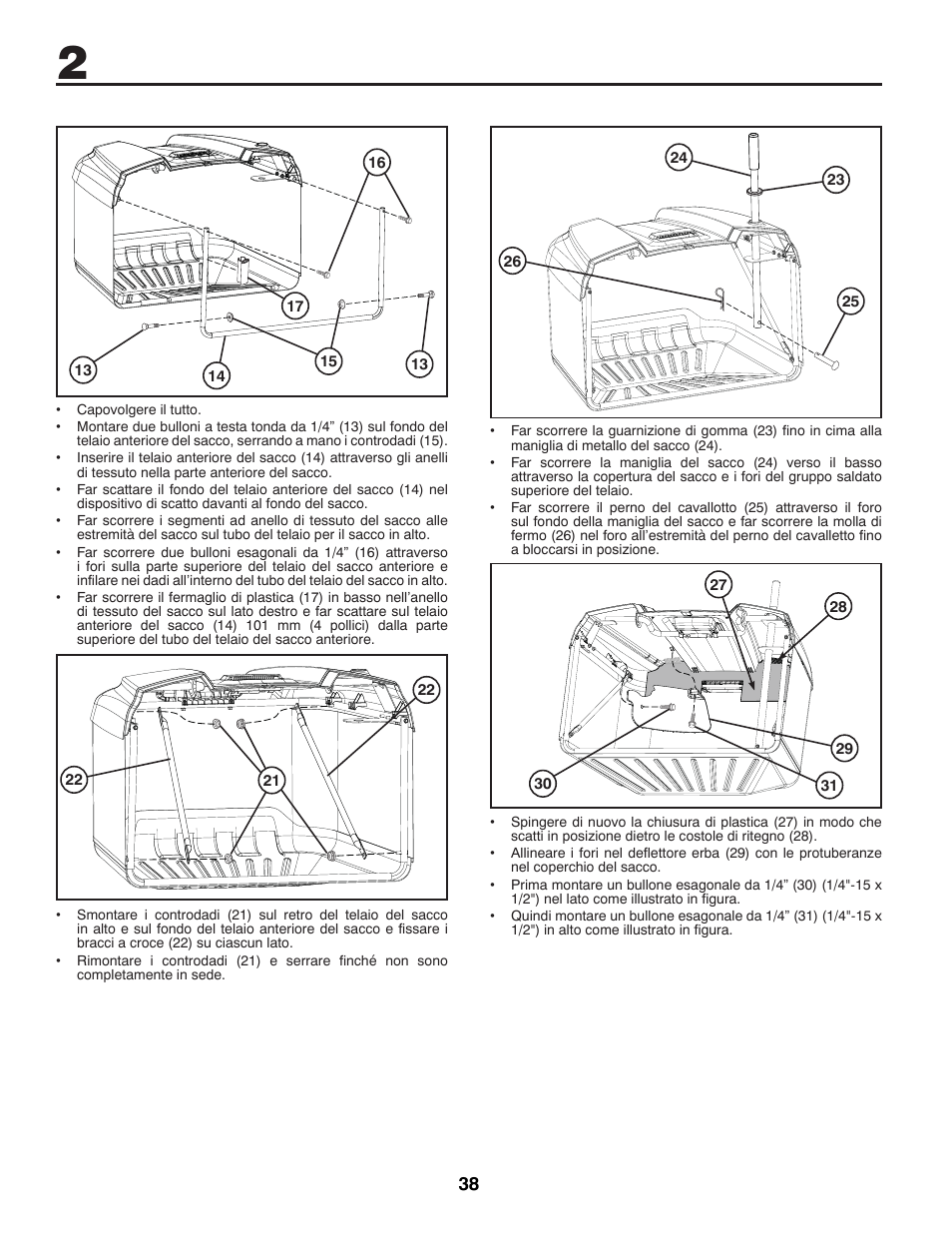 McCulloch 96041012300 User Manual | Page 38 / 96