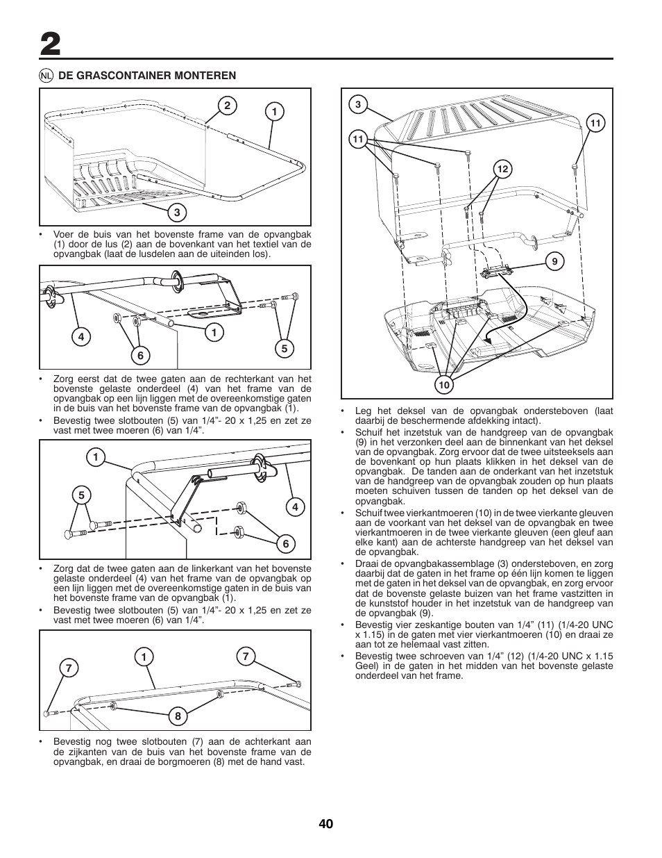 McCulloch 96041012300 User Manual | Page 40 / 96